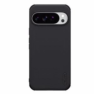 "Nillkin Super Frosted Shield Pro" magnetinis dėklas, suderinamas su "MagSafe", skirtas "Google Pixel 10 Pro XL" - Juodas