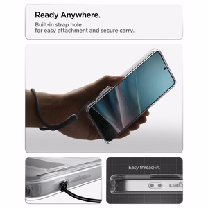 Spigen Ultra Hybrid S Mag MagSafe Чехол для Samsung Galaxy S26 Ultra - прозрачный и белый