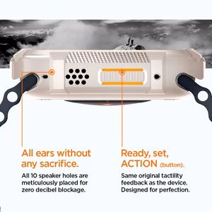 Spigen Rugged Armor dėklas Apple Watch Ultra 1 / 2 (49mm) - smėlio spalvos