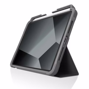 Усиленный чехол STM Dux Plus с держателем Apple Pencil для iPad mini (A17 Pro, 2024) / iPad mini 6 (2021), MIL-STD-810H, чёрный