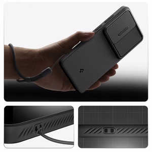 Spigen Optik Armor чехол для Samsung Galaxy S26 Ultra чёрный