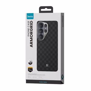 Benks Magnetic Armor Pro Grid Kevlar чехол Metal Frame 600D (H050) для Samsung Galaxy S26 Ultra чёрный
