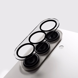SBS apsauginis stikliukas galinei kamerai skirta Samsung Galaxy S26 ir S26 Plus su juodu rėmeliu