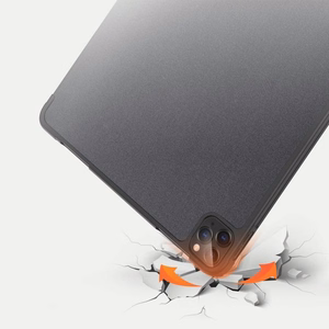 DUX DUCIS dėklas DOMO sulankstomas su pieštuko laikikliu iPad Pro 11 (2018/2020/2021/2022) juodas