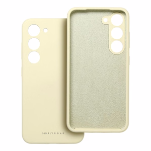 ROAR dėklas CLOUD SKIN telefonui SAMSUNG A14 4G / A14 5G šviesiai geltonas