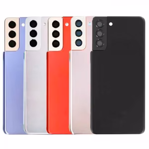 Задняя крышка для Samsung G996 S21 Plus фантомный розовый (с линзой камеры) OEM