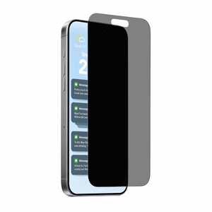 Puro privatumo grūdinto stiklo apsauginis stiklas iPhone 17 Pro Max