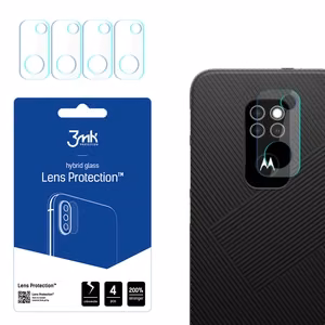 hibridinis stiklas 3MK FLEXIBLE GLASS LENS MOTOROLA DEFY 2021 kamerai 4 vnt..