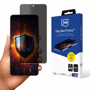 Privatumo apsauginis stikliukas 3mk Silky Matt Privacy, skirtas Xiaomi Poco F7 Pro / Xiaomi Poco F7 Ultra