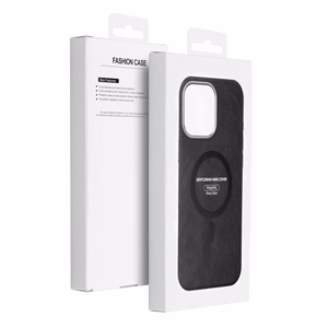 Case for iPhone 15 PRO MAX Gentleman Mag Cover compatible with MagSafe black