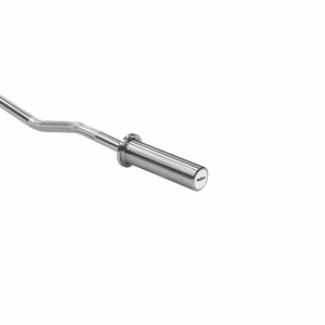 REBEL ACTIVE Olympic curl bar 50mm, Olympic barbell 120cm 6kg