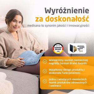 Medisana HP 515 šildymo pagalvėlė, džinso mėlyna