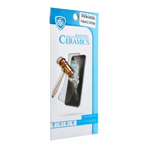 5D Full Glue Ceramic keraminė ekrano apsauga Xiaomi Redmi Note 12 4G / Redmi Note 12 5G, juoda