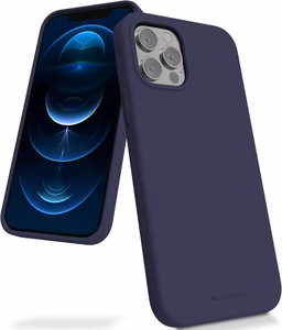 Чехол Mercury Silicone для Samsung A356 A35 5G тёмно-синий