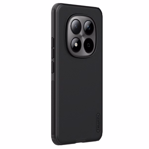 Nillkin Super Frosted Shield Pro dėklas Xiaomi Redmi Note 15 Pro+ 5G/Poco M8 Pro 5G juodas