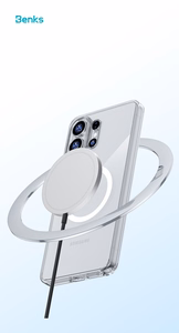 Benks Magnetic Crystal чехол (A050) для Samsung Galaxy S26 Ultra прозрачный