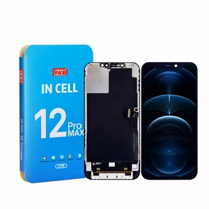 Ekranas Apple iPhone 12 Pro Max su lietimui jautriu stikliuku ZY INCELL LTPS Premium (Removable IC)
