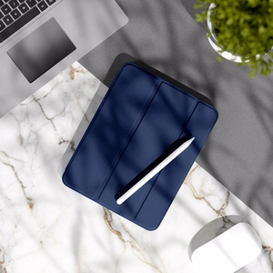 Etteri dėklas Apple iPad Air 10.9' tamsiai mėlynas