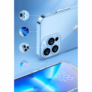 Kingxbar Elegant Series dėklas telefonui iPhone 13 Pro Max galinis dangtelis skaidrus