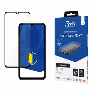 Sustiprintas pilnai dengiantis grūdintas stiklas 3mk HardGlass Max Black, skirtas "Samsung Galaxy M34 5G