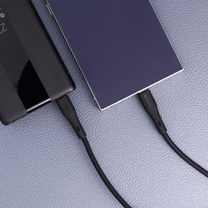 Кабель USB C to USB C Forcell F-Energy QC4.0 PD 5A 100W Silicone 1 m C347 чёрный