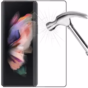 Grūdintas stiklas 5D Full Glue Samsung F936 Z Fold4 išorinis juodas bulk