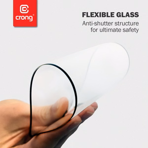 Crong 7D Nano Flexible Glass 9H hibridinis ekrano stiklas, skirtas Xiaomi Mi 10 Lite
