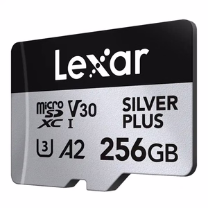 Karta pamięci Lexar High-Performance Silver Plus microSDXC 256GB + adapter
