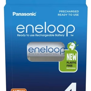 Įkraunamos baterijos PANASONIC ENELOOP AA 2000 mAh 4 vnt. (BK-3MCDE/4CP)