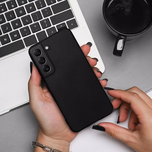 Case for Samsung A40 Silicone black
