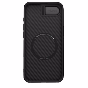 Nillkin CarboProp Магнитный Чехол с защитой камеры и подставкой для iPhone 16e 17e - чёрный