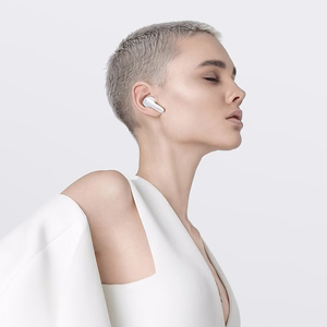 QCY T13X In-Ear Headphones with ENC IPX5 Bluetooth 5.3 - White