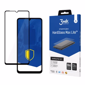 Sustiprintas pilnai dengiantis grūdintas stiklas 3mk HardGlass Max Black, skirtas Xiaomi Redmi 13C / Poco C65