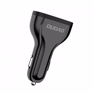 Automobilinis įkroviklis Dudao "R7S" baltas 18W (1xQC3.0 / 2xUSB)