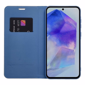 LUNA Book Carbon dėklas telefonui Xiaomi 14 Ultra mėlynas