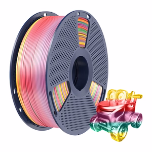 Sunlu PLA+ Silk filamentas (Rainbow 01)