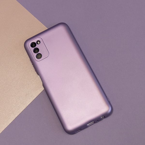 Metalinis dėklas telefonui Samsung Galaxy A25 5G (global) violetinis