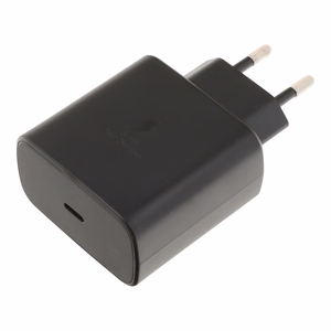 Įkroviklis Samsung Super Fast Charging (Type-C) EP-TA845 45W, juodas, be logotipo