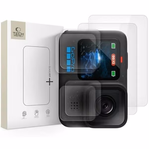 Tech-Protect Glass Fit+ 2-pack grūdintas stiklas GoPro Hero 9 / 10 / 11 / 12 - skaidrus