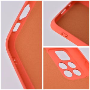 Silikoninis dėklas telefonui XIAOMI Redmi 12C persikinis