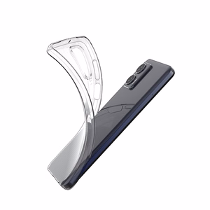 Itin plonas 0.5mm dėklas Motorola Moto G73 5G plonas permatomas dangtelis