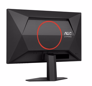 AOC G4 Q24G4RE kompiuterio monitorius 60.5 cm (23.8") 2560 x 1440 pikselių Quad HD LED juodas, raudonas