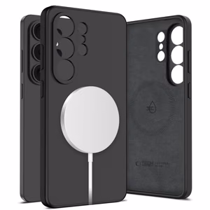 Чехол Tech-Protect Silicone MagSafe для Samsung Galaxy S26 Ultra чёрный