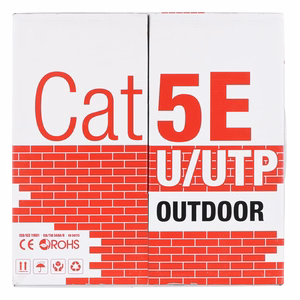 Q-LANTEC KIU5OUTS305Q tinklo laidas 305 m Cat5e U/UTP (UTP) juodas