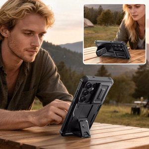 Tech-Protect Kevlar Cam+ чехол для Samsung Galaxy S26 Ultra чёрный