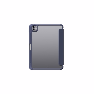 Чехол AmazingThing Titan Pro для iPad Pro 11" M5 с поворотной подставкой 720° и держателем стилуса, темно-синий
