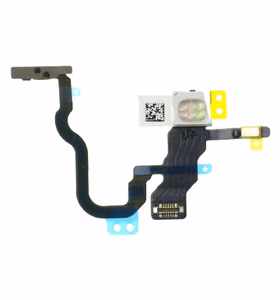 Flex for iPhone X on/off, flashlight and microphone original (used Grade A)