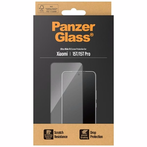 PanzerGlass Ultra-Wide Fit Tempered Glass for Xiaomi 15T / 15T Pro