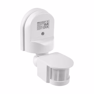 MCE25W wall-mounted 180° motion and dusk sensor