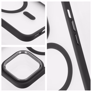 Чехол для iPhone 17 PRO MAX Matte Mag Cover совместимый с MagSafe чёрный